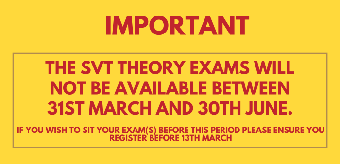 AVS Theory Exams